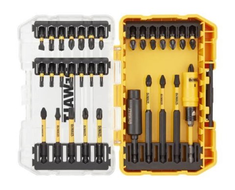 Zestaw 32 szt. końcówek udarowych 1/4" IMPACT TORSION EXTREME, SMALL TOUGH CASE+, DeWALT [DT70743T-QZ]