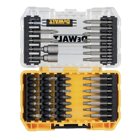 Zestaw 40 szt. końcówek 1/4", SMALL TOUGH CASE+, DeWALT [DT70705-QZ]