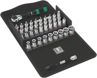 Zestaw 42szt. kluczy nasadowych 1/4", Kraftform Kompakt 8100 SA All-in Zyklop Speed 2go Wera [05003755001]