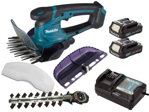 Akumulatorowe nożyce do trawy i żywopłotu, 2x2.0Ah Makita [UM600DWAEX]
