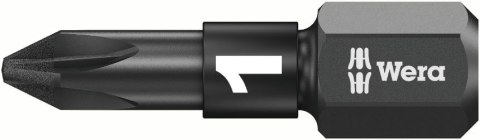 Zestaw 10 końcówek udarowych Impaktor 1/4" do śrub z gniazdem Pozidriv, rozmiar PZ1/25mm, Wera [05057620001]