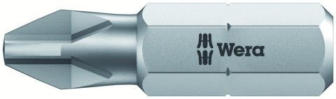 Zestaw 3szt. końcówek 1/4" do wkrętów z gniazdem Phillips PH1, PH2, PH3, o długości 25mm, 851/1 Z SB Wera [05073307001]