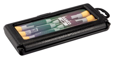 Zestaw 6szt. wkrętaków precyzyjnych, płaskich, Bahco [706-3]