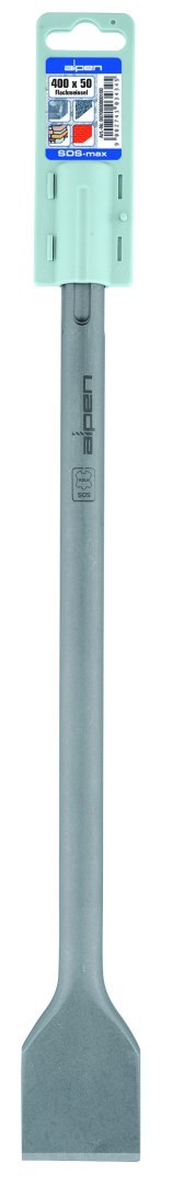 Dłuto szerokie wygięte SDS-max 80x300 mm, Alpen [0097900830100]