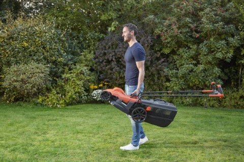 Kosiarka elektryczna 38cm, 1600W Black+Decker [BEMW471BH-QS]