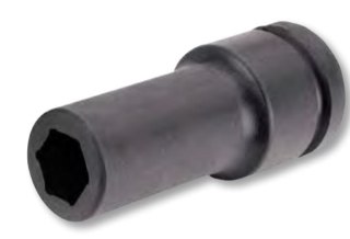 Nasadka udarowa sześciokątna, wydłużana 1", rozmiar 32 mm, IRIMO [178-32-2]
