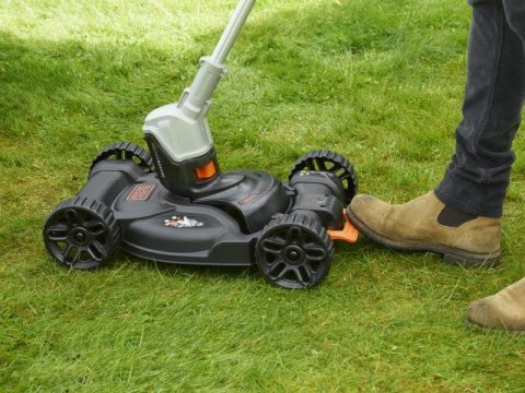 Podstawa jezdna do kosiarek żyłkowych, firmy Black+Decker [CM100-XJ]