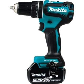 Wiertarko-wkrętarka udarowa Makita [DHP485RFJ] 18V Li-Ion, 2x3,0Ah, LXT