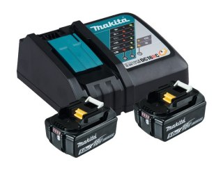 Zestaw zasilający 2 akumulatory BL1850B, Li-ion 18V 5,0Ah + ładowarka DC18RC Makita [197570-9]