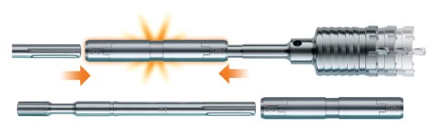 Adapter DreConnect 30-190 mm, SDS-Max, Makita [P-53914]