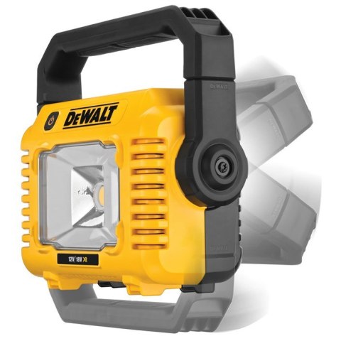 Akumulatorowa lampa robocza LED, 2000 lumenów, 12V/18V Li-lon, IP54 DeWalt [DCL077-XJ]