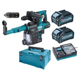 Akumulatorowa młotowiertarka SDS+, 40V max Li-Ion, 2x4,0Ah, seria XGT Makita [HR004GM202]