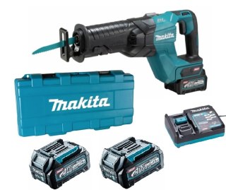Akumulatorowa piła szablasta, 2x2.5Ah, XGT 40V max, Makita [JR001GD201]
