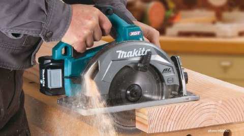 Akumulatorowa pilarka tarczowa 190mm, 40V max Li-Ion, AWS Bluetooth XGT Makita [HS003GZ]