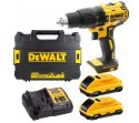Akumulatorowa wiertarko-wkrętarka udarowa DeWalt [DCD778L2T-QW] 18V XR, Li-Ion, 2x3,0Ah