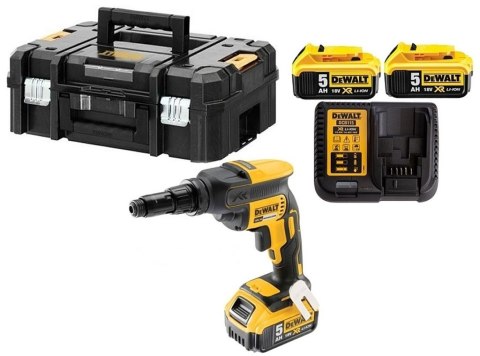Akumulatorowa wkrętarka DeWalt [DCF622P2-QW] 18V XR, Li-Ion, 2x5,0Ah