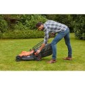 Kosiarka elektryczna 38 cm, 1600W, uchwyt EasySteer, schowek na przewód Black+Decker [BEMW471ES-QS]