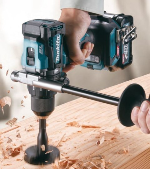 Wiertarko-wkrętarka udarowa, 2x4.0Ah, 40V max XGT, Makita [HP001GM201]