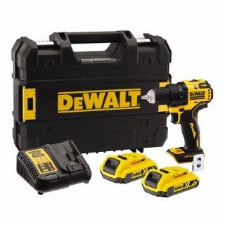 Akumulatorowa wiertarko-wkrętarka, 2x2.0Ah, 18V XR, DEWALT [DCD708D2T-QW]