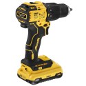 Akumulatorowa wiertarko-wkrętarka z udarem DeWalt [DCD709L2T-QW] 18V XR, Li-Ion, 2x3,0Ah