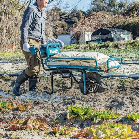 Akumulatorowy, samobieżny wózek transportowy 18V Li-Ion, Makita [DCU180Z]