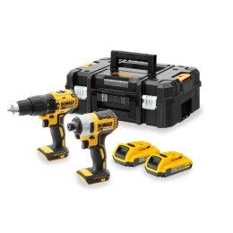 Akumulatorowy zestaw Combo DCF787 + DCD778 18V Li-Ion XR 2x2,0Ah, kufer TSTAK II DeWalt [DCK2060D2T-QW]