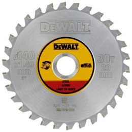 Piła tarczowa do cięcia metalu 140/20mm, Dewalt [DT1923-QZ]