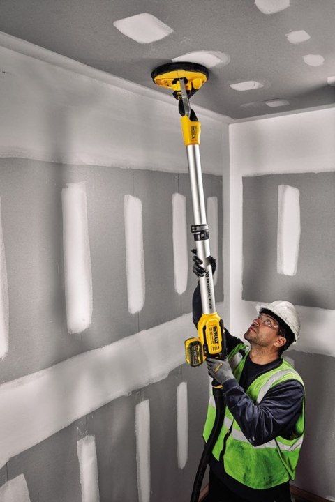 Przegubowa szlifierka do płyt G-K, ŻYRAFA, 18V Li-Ion 2x6,0Ah XR DeWALT [DCE800T2-QW]