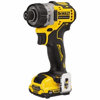 Wkrętarka akumulatorowa z wierceniem 12V DeWalt [DCF601D2-QW] 2x2,0Ah