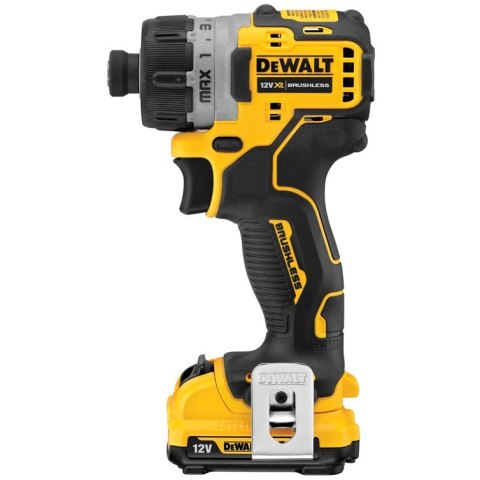 Wkrętarka akumulatorowa z wierceniem 12V DeWalt [DCF601D2-QW] Li-Ion, 2x2,0Ah