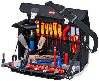Zestaw 23 szt. narzędzi dla elektryka w praktycznej walizce, Knipex [00 21 02 EL]