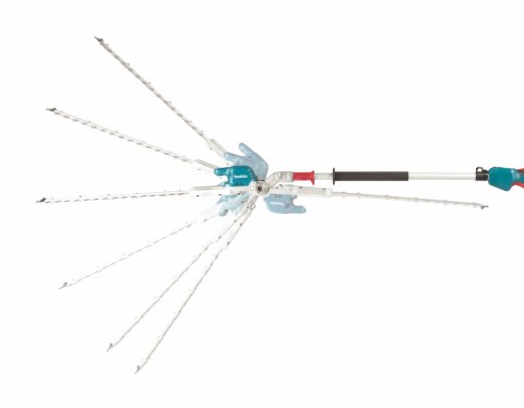 Akumulatorowe nożyce do żywopłotu na wysięgniku 18V Makita [DUN500WZ] + Gratis rękawice i olej