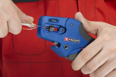 Automatyczne szczypce do ściągania izolacji SWINGO, zakres 0,02 - 10 mm², Facom [793936PB]