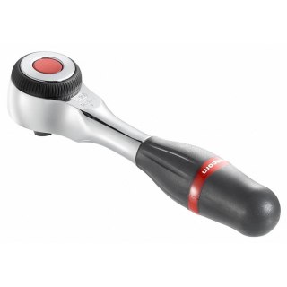 Grzechotka z uchwytem obrotowym 360°, 1/4", 120mm, 60 zębów, FACOM [R.360PB]