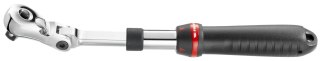 Pyłoszczelna grzechotka uchylna wydłużana 1/2", z uchwytem teleskopowym 304-437mm, 72 zęby, FACOM [SXL.171PB]