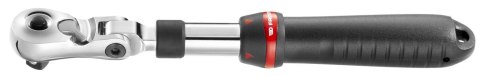 Pyłoszczelna grzechotka uchylna wydłużana 1/2", z uchwytem teleskopowym 304-437mm, 72 zęby, FACOM [SXL.171PB]