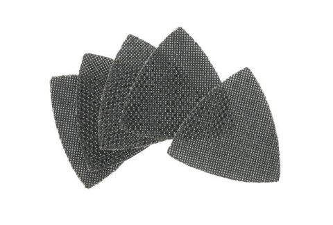 Zestaw 5szt. trójkątnych siatek szlifierskich DELTA do drewna, metalu, PVC, granulacja 240, 93x93x93mm, DeWalt [DTM3095-QZ]