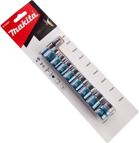 Zestaw 8 szt. nasadek udarowych 3/8" Makita [B-54651]