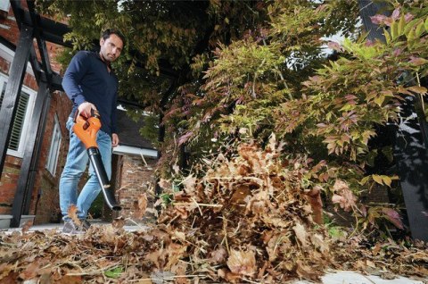 Akumulatorowa dmuchawa do liści, 18V Li-Ion, 2,0Ah, Black+Decker [GWC1820PC-QW]