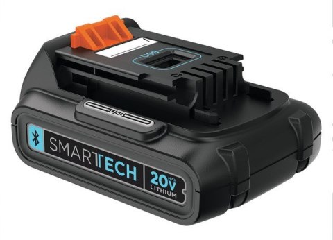 Akumulatorowa dmuchawa do liści, 18V Li-Ion, 2,0Ah, Black+Decker [GWC1820PC-QW]