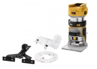 Akumulatorowa frezarka górnowrzecionowa, tuleje zaciskowe 8mm i 1/4", 18V Li-Ion DeWalt [DCW600N-XJ]