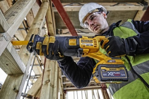 Piła szablasta 54V 2x9,0Ah, TSTAK FLEXVOLT DeWalt [DCS389X2-QW]