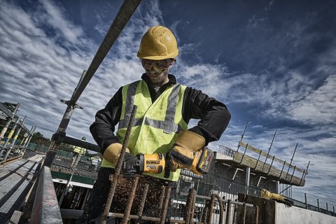 Akumulatorowa szlifierka kątowa FlexVolt 125 mm, 54V DeWALT [DCG418NT-XJ]