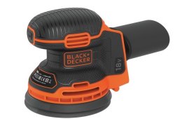 Akumulatorowa szlifierka mimośrodowa 125mm, 18 V, 1x1,5 Ah, Black+Decker [BDCROS18-QW]