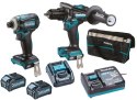 Akumulatorowy zestaw Combo HP001G + TD001G, 40Vmax XGT, Makita [DK0114G201] 2x4,0 Ah, Li-Ion