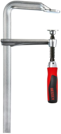 Ścisk śrubowy stolarski ślusarski 250x120mm, BESSEY [GZ25KG] ze składaną rękojeścią