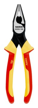 Szczypce uniwersalne kombinerki 200mm, izolacja VDE, Bahco [2628 S-200]