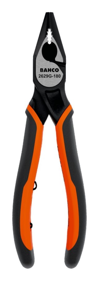Szczypce z końcówkami półokrągłymi, kombinerki 180mm Bahco [2629G-180]