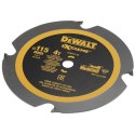Tarcza pilarska do płyt cementowych, 115x9,5x1 mm, 4 zęby, Extreme, DeWalt [DT20421-QZ]