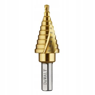 Wiertło stopniowe HSS-TIN do metalu, 4,0 - 22,0mm, EXTREME IMPACT, DeWalt [DT90246-QZ]
